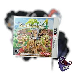 Nintendo 3DS Rune Factory 4