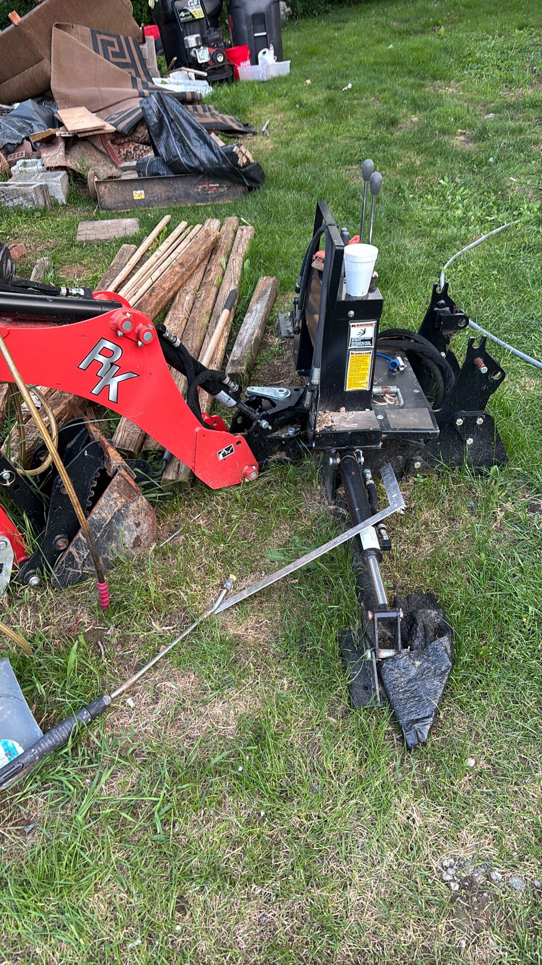 Rk 50 Backhoe Attatchment