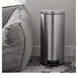 Stainless Steel Trash Can- Like New 