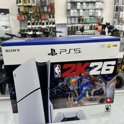 PlayStation 5 Disc 1TB NBA 2K26 Bundle! Finance For $50 Down Payment!!