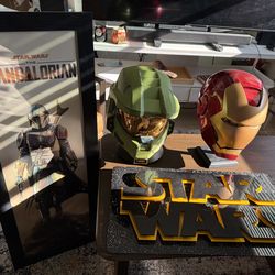 Ultimate Pop Culture Collector Bundle – Iron Man, Darth Vader, Halo, Star Wars – Moving Sale 🔥🎮
