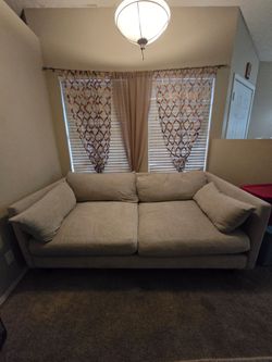 White couch