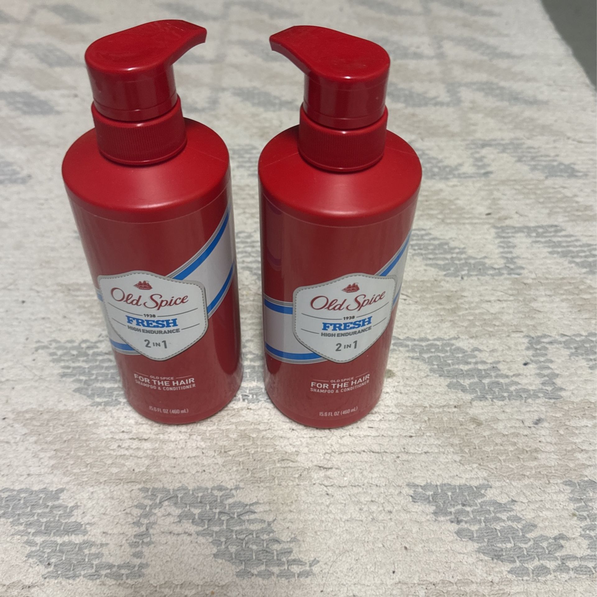 2 Old Spice Shampoo & Conditioners