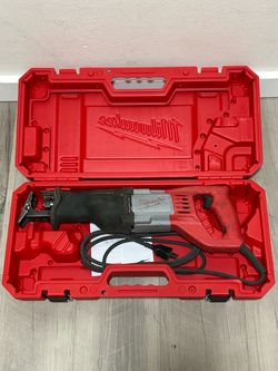 Milwaukee 12 Amp SAWZALL Reciprocating Saw with Case