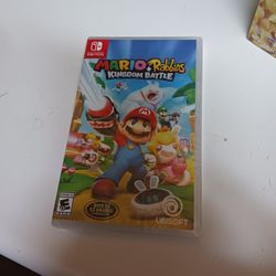 Brand New Unopened MARIO AND RABBIDS KINGDOMW BATTLE SWITCH