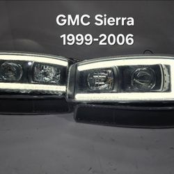 GMC Sierra 1999-2006 Headlights 