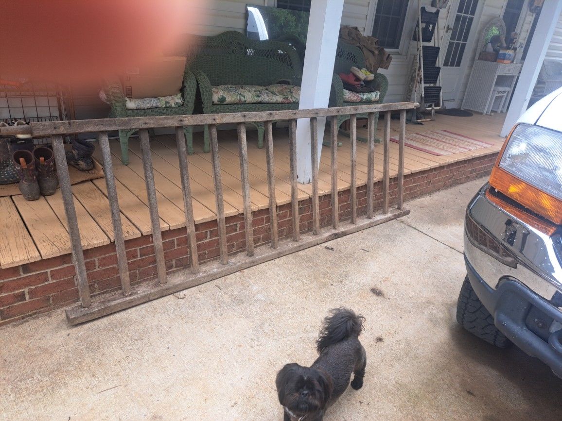 Auntique Wooden Gate