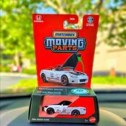 MATCHBOX Moving Parts Release J 2026 2004 HONDA S2000 WHITE