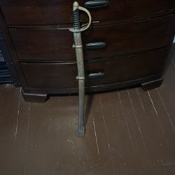 replica confederate army sword 
