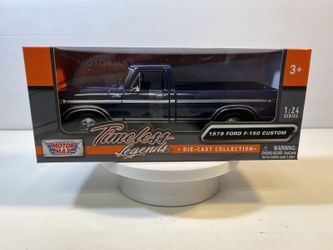 1979 Ford F-150 Diecast Model Car: 1/24 Scale, New In the Box By MotorMax