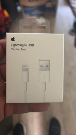 iPhone charger