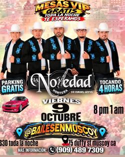 Viernes 9 Octubre (contact info removed)