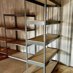 Shelving 48 in W x 18 in D Industrial Boltless Warehouse Storage Racks Stronger Than Home Depot Lowes And Costco Delivery & Assembly Available