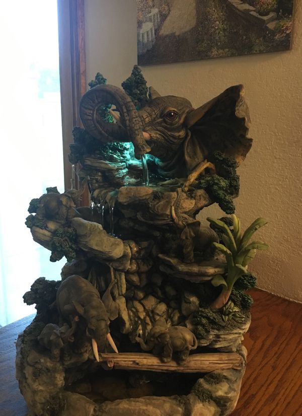 De Capoli Collection Elephant water fountain for Sale in La Habra