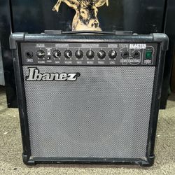 Ibanez GTA15r Guitar Practice Amp Real Spring Reverb 15w Combo Amplifier 