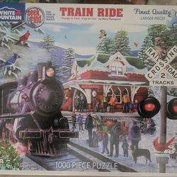 White Moumtain Puzzle - Train Ride 1,000 Pieces