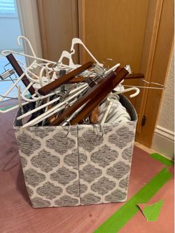 Box of hangers