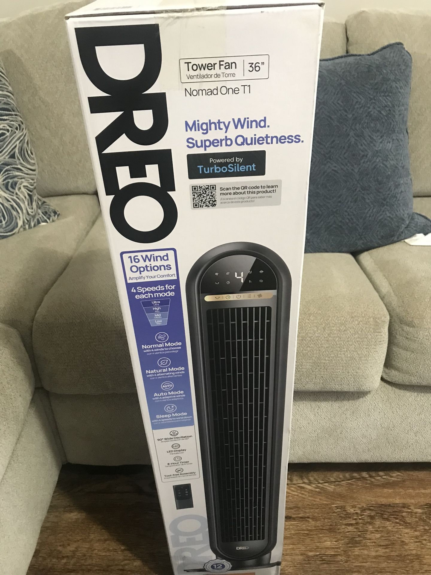 Tower fan