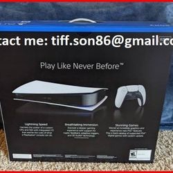 PS5 Brand New Factory Sealed!