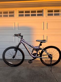 Like New Mongoose Maxim 24" Full Suspension Mountain Bike – Ready to Ride
