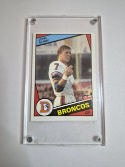 Topps John Elway Football Card