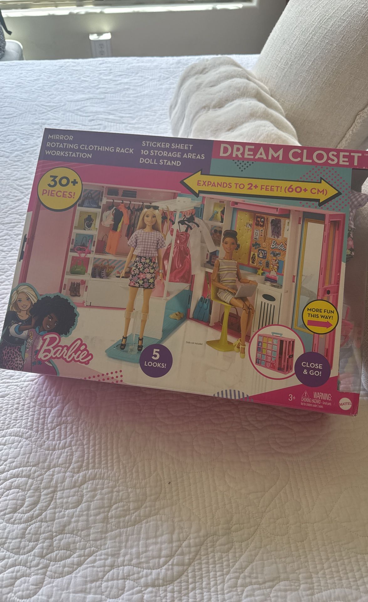 NEW! Barbie Dream Closet That Expands 2feet!