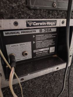 Cerwin Vega musical productions
