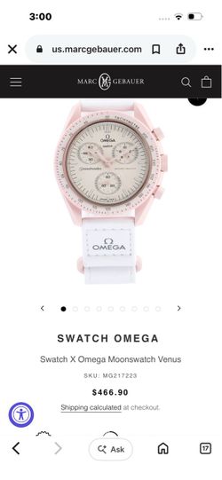 Swatch x Omega Moonswatch Mission to Venus