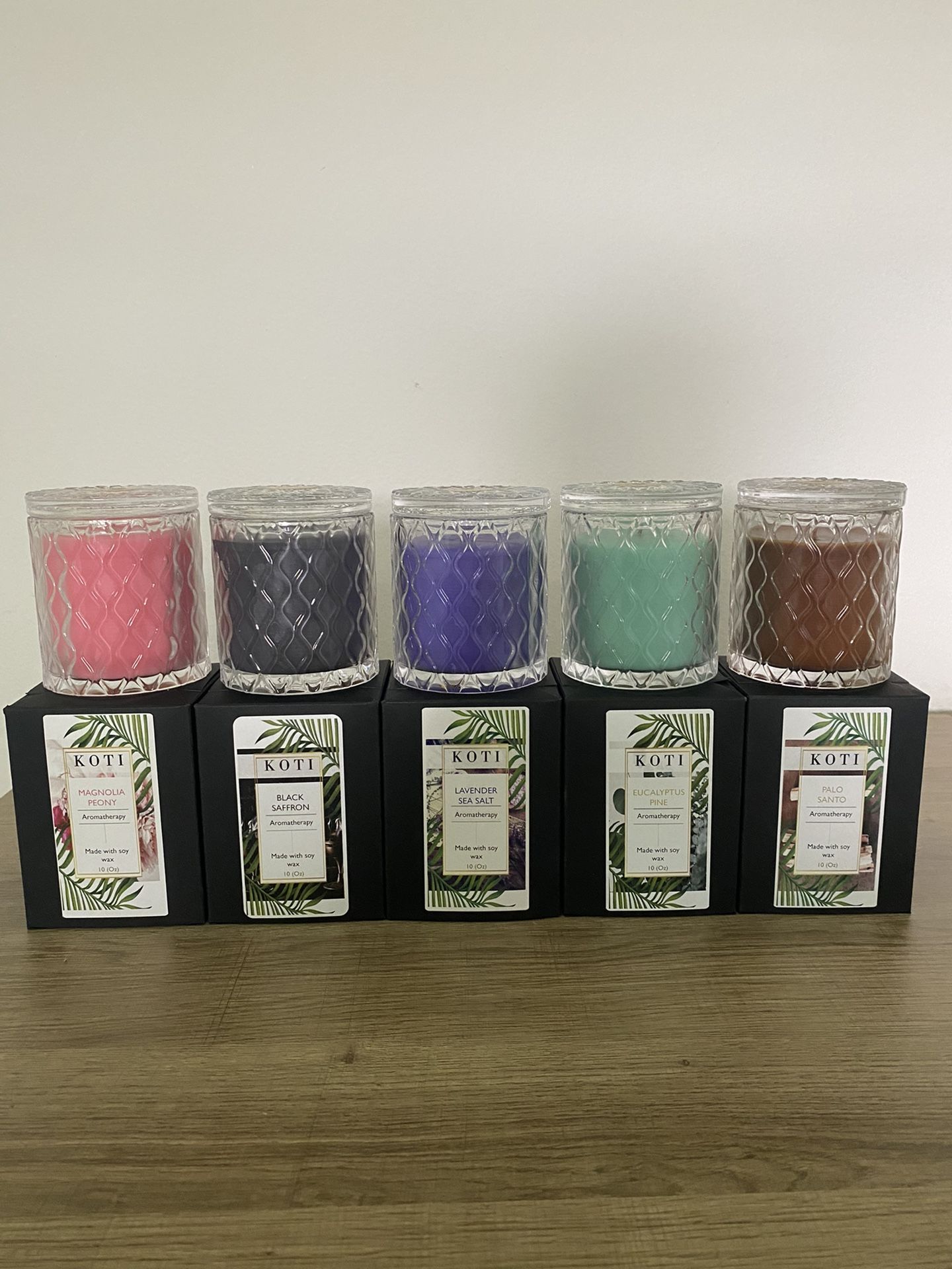 Fragranced Candles (Set Of 5)