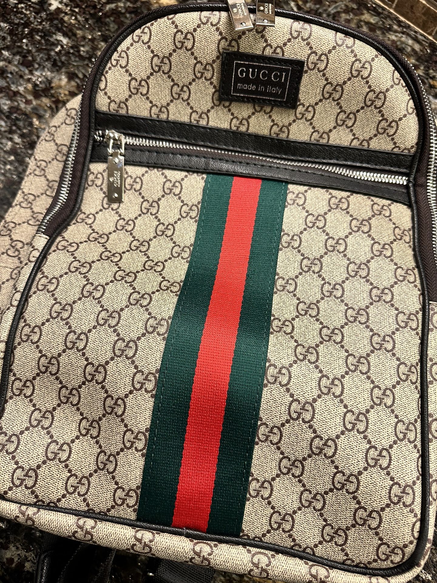 Gucci Backpack And Wallet