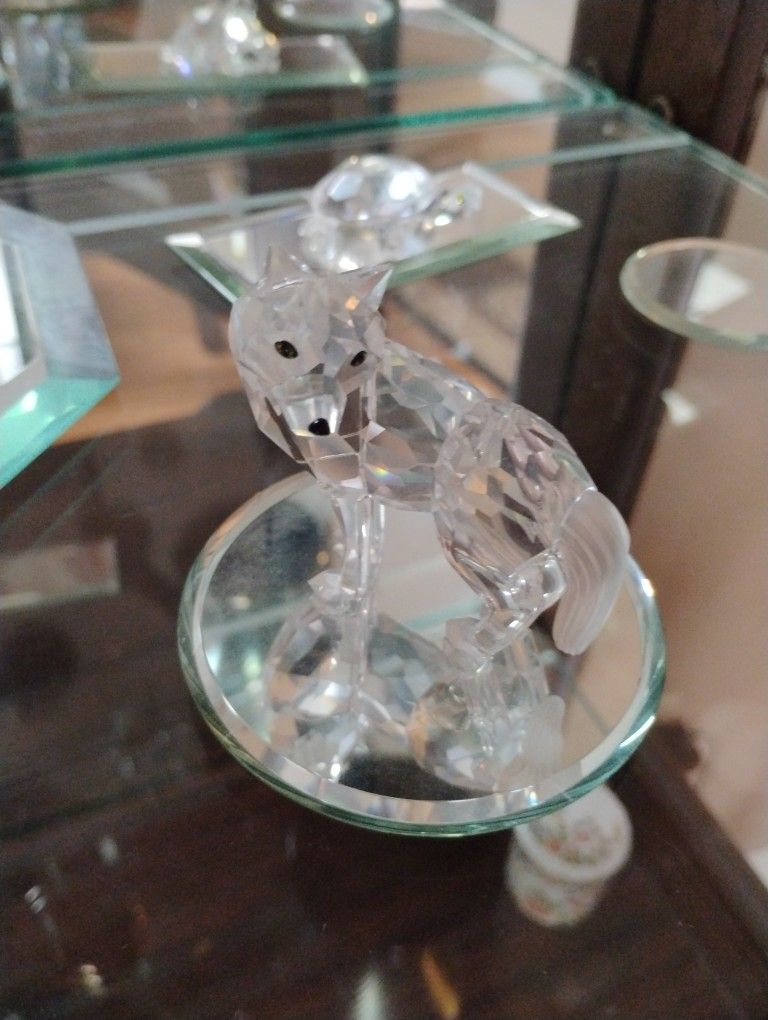 Swarovski Crystal Wolf