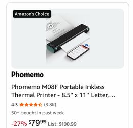 Thermal Portable Printer (8.5x11)