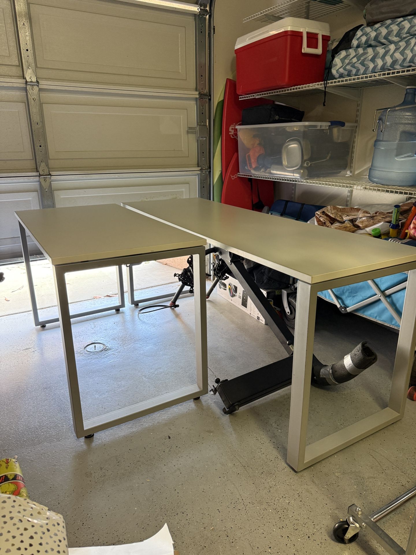 Heavy Duty White Office Table