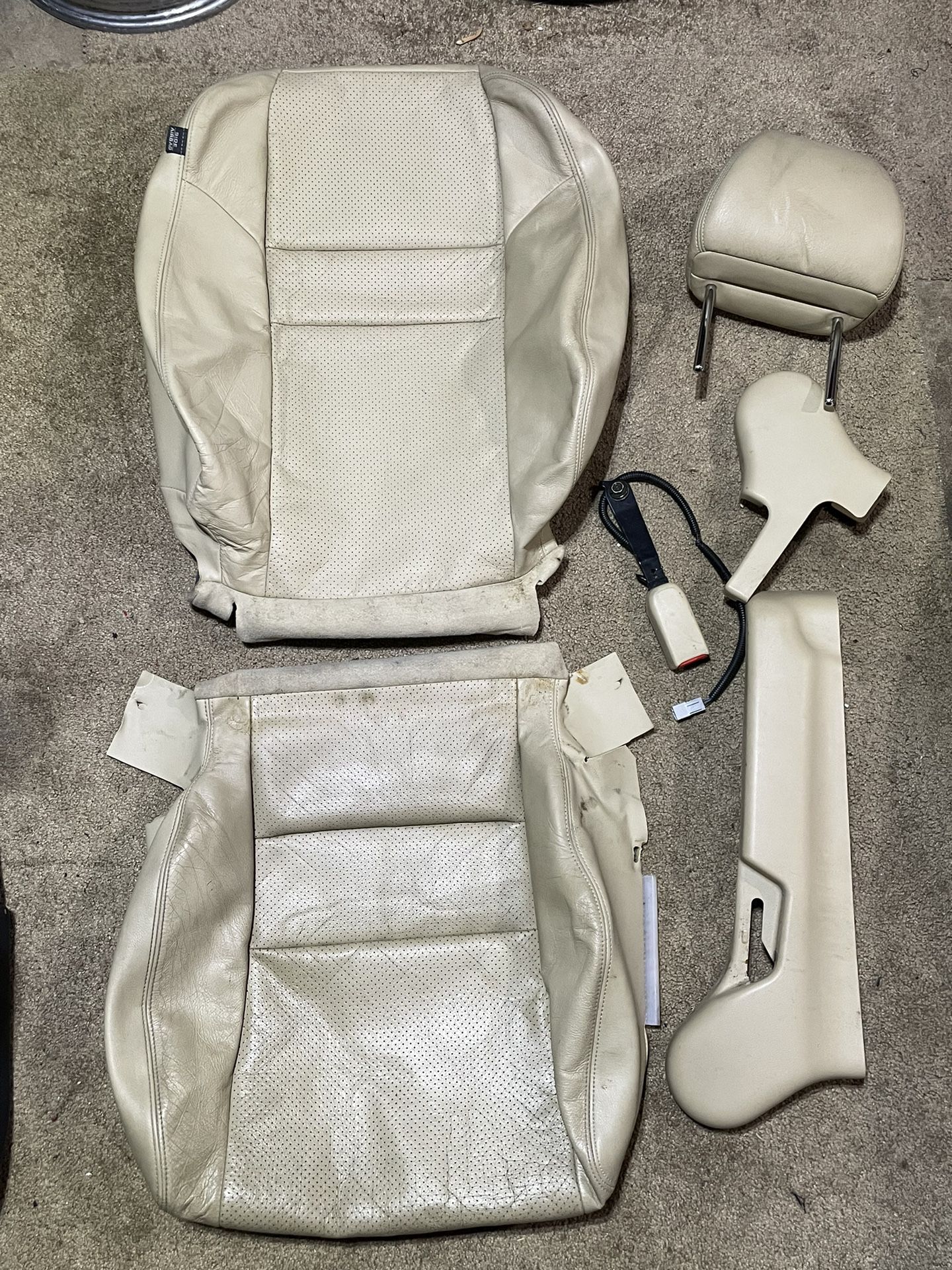 04-08 ACURA TSX Front Passenger Seat Covers And Parts