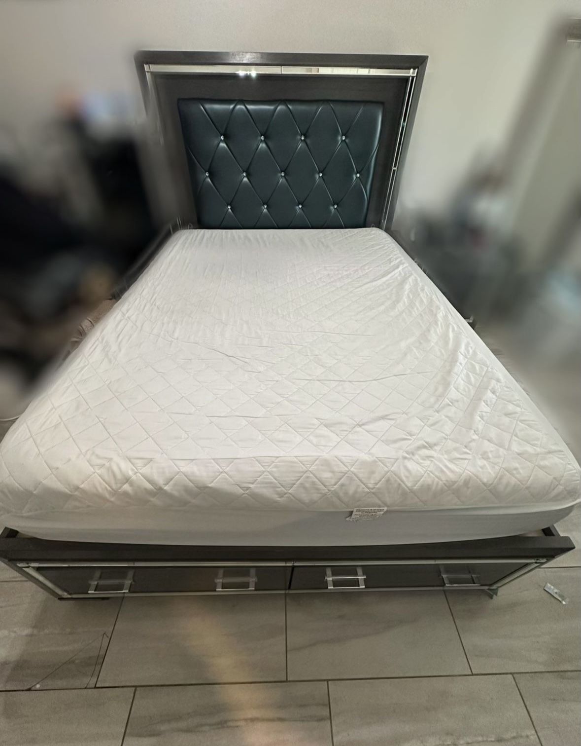 Bed frame and Mattress