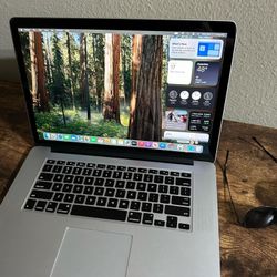 Fast Powerful 15inch Retina Core i7 16gb Ram 512gb Macbook Pro 2015 Mac OS 2025 Sequoia