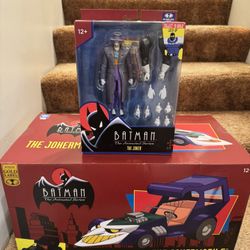 Batman Animated Series “Joker W/Jokermobile” Set