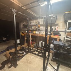Workout Equipment  with weights 