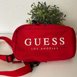 Guess Crossbody Shoulder Sports Active Red Bag Womens Accessories Adjustable 