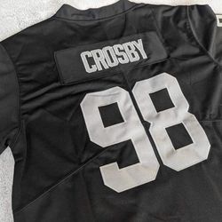 Raiders Black Jersey For Maxx Crosby New With Tags Available All Sizes 