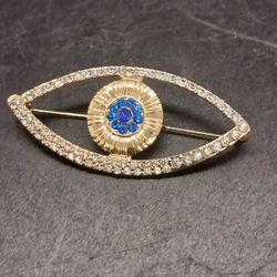 ZARD Evil Eye Brooch Pin