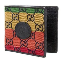 Gucci GG Canvas Rainbow Bifold Wallet