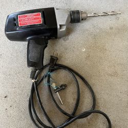 Vintage Sears Craftsman Heavy Duty Drill
