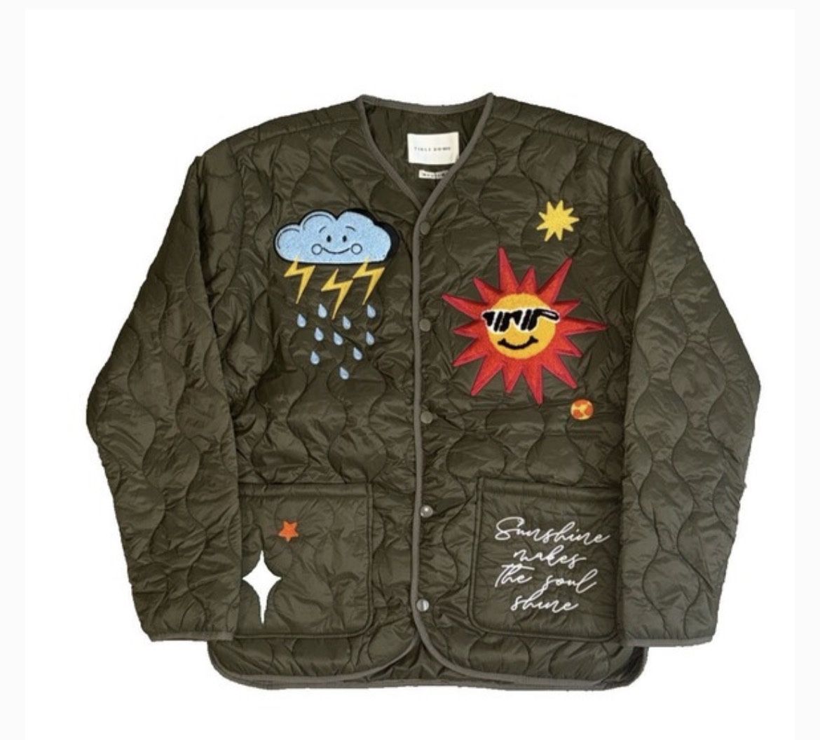 Large FIRST ROW  Quilted “Sunshine Makes the Soul Shine”