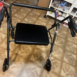 Drive Walker With Seat