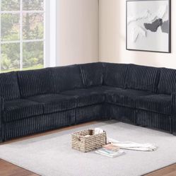 Corduroy Sectional Sofa