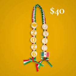 México Graduation Lei