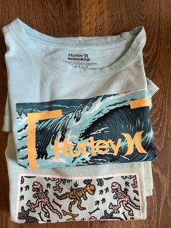 Boys XL tee shirts. Hurley and Vans