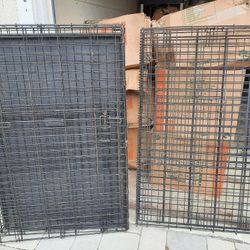 4 Dog Kennels, 2 Large, 2 Small