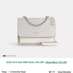 Klare Crossbody Bag In Signature Canvas